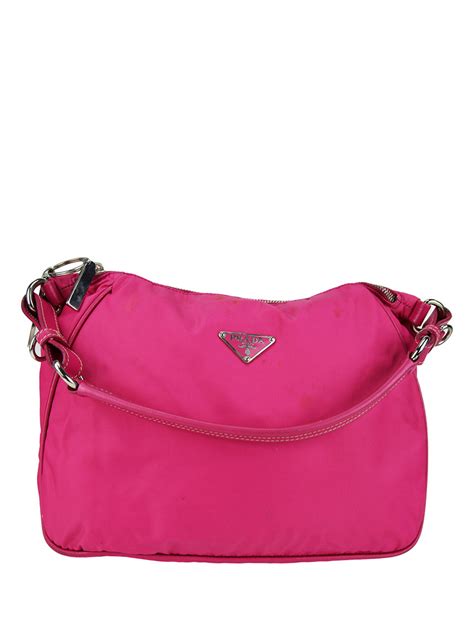 bolsa prada nylon rosa|bolso prada.